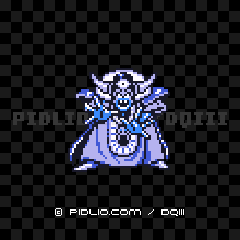 ゾーマ（光の玉使用後）の画像：GB版ドラクエ3の敵・モンスター図鑑 ／ ドラゴンクエスト3攻略