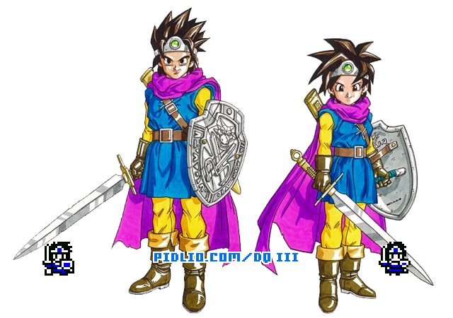 勇者（主人公）：GB版ドラクエ3の職業紹介 ／ ドラクエ3攻略