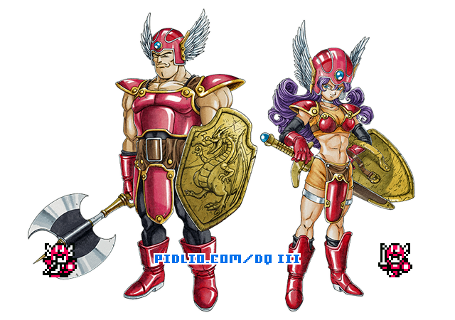 戦士：GB版ドラクエ3の職業紹介 ／ ドラクエ3攻略