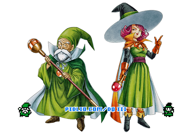 魔法使い：GB版ドラクエ3の職業紹介 ／ ドラクエ3攻略