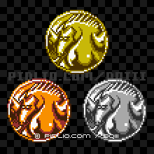 おおありくいのモンスターメダルの画像：GB版ドラクエ3の敵・モンスターメダル図鑑 ／ ドラゴンクエスト3攻略