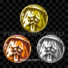 マタンゴのモンスターメダルの画像：GB版ドラクエ3の敵・モンスターメダル図鑑 ／ ドラゴンクエスト3攻略