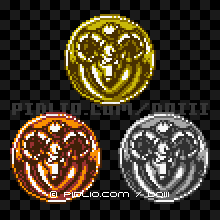 マッドオックスのモンスターメダルの画像：GB版ドラクエ3の敵・モンスターメダル図鑑 ／ ドラゴンクエスト3攻略