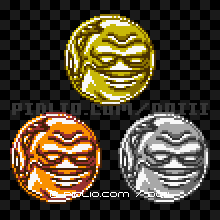 きめんどうしのモンスターメダルの画像：GB版ドラクエ3の敵・モンスターメダル図鑑 ／ ドラゴンクエスト3攻略