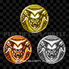 バーナバスのモンスターメダルの画像：GB版ドラクエ3の敵・モンスターメダル図鑑 ／ ドラゴンクエスト3攻略