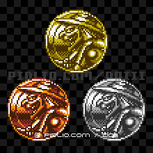 まじょのモンスターメダルの画像：GB版ドラクエ3の敵・モンスターメダル図鑑 ／ ドラゴンクエスト3攻略