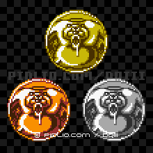 ごうけつぐまのモンスターメダルの画像：GB版ドラクエ3の敵・モンスターメダル図鑑 ／ ドラゴンクエスト3攻略