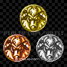 ビッグホーンのモンスターメダルの画像：GB版ドラクエ3の敵・モンスターメダル図鑑 ／ ドラゴンクエスト3攻略