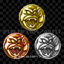 しびれあげはのモンスターメダルの画像：GB版ドラクエ3の敵・モンスターメダル図鑑 ／ ドラゴンクエスト3攻略