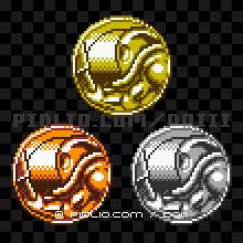 デスストーカーのモンスターメダルの画像：GB版ドラクエ3の敵・モンスターメダル図鑑 ／ ドラゴンクエスト3攻略