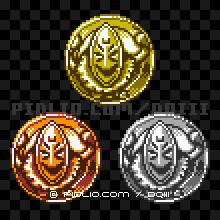 シャーマンのモンスターメダルの画像：GB版ドラクエ3の敵・モンスターメダル図鑑 ／ ドラゴンクエスト3攻略