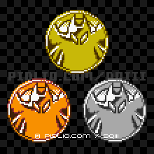 シャドーのモンスターメダルの画像：GB版ドラクエ3の敵・モンスターメダル図鑑 ／ ドラゴンクエスト3攻略