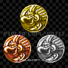 キメラのモンスターメダルの画像：GB版ドラクエ3の敵・モンスターメダル図鑑 ／ ドラゴンクエスト3攻略