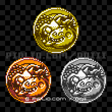 おどるほうせきのモンスターメダルの画像：GB版ドラクエ3の敵・モンスターメダル図鑑 ／ ドラゴンクエスト3攻略