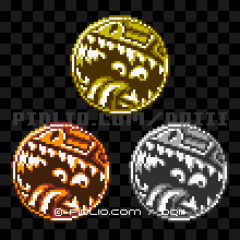 ミミックのモンスターメダルの画像：GB版ドラクエ3の敵・モンスターメダル図鑑 ／ ドラゴンクエスト3攻略