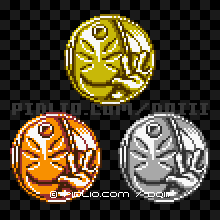 マクロベータのモンスターメダルの画像：GB版ドラクエ3の敵・モンスターメダル図鑑 ／ ドラゴンクエスト3攻略