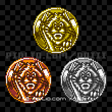 ラゴンヌのモンスターメダルの画像：GB版ドラクエ3の敵・モンスターメダル図鑑 ／ ドラゴンクエスト3攻略