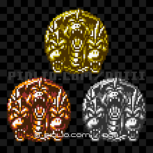 キングヒドラのモンスターメダル（とっておきのメダル）の画像：GB版ドラクエ3の敵・モンスターメダル図鑑 ／ ドラゴンクエスト3攻略