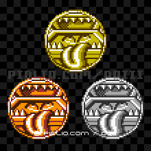 パンドラボックスのモンスターメダルの画像：GB版ドラクエ3の敵・モンスターメダル図鑑 ／ ドラゴンクエスト3攻略