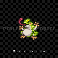 フロッガーの画像：SFC版ドラクエ3の敵・モンスター図鑑 ／ ドラゴンクエスト3攻略