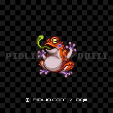 だいおうガマの画像：SFC版ドラクエ3の敵・モンスター図鑑 ／ ドラゴンクエスト3攻略