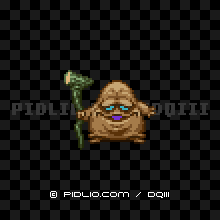 ドルイドの画像：SFC版ドラクエ3の敵・モンスター図鑑 ／ ドラゴンクエスト3攻略