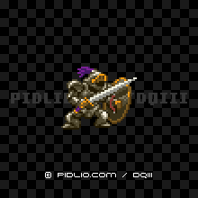 じごくのよろいの画像：SFC版ドラクエ3の敵・モンスター図鑑 ／ ドラゴンクエスト3攻略