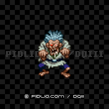 くさったしたいの画像：SFC版ドラクエ3の敵・モンスター図鑑 ／ ドラゴンクエスト3攻略