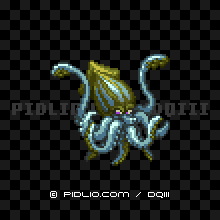 テンタクルスの画像：SFC版ドラクエ3の敵・モンスター図鑑 ／ ドラゴンクエスト3攻略