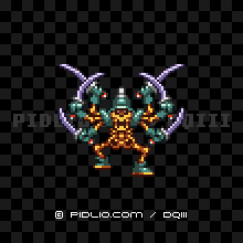 じごくのきしの画像：SFC版ドラクエ3の敵・モンスター図鑑 ／ ドラゴンクエスト3攻略