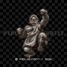 うごくせきぞうの画像：SFC版ドラクエ3の敵・モンスター図鑑 ／ ドラゴンクエスト3攻略