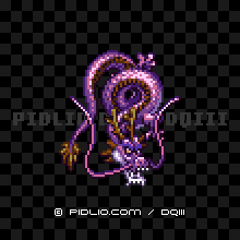 サラマンダーの画像：SFC版ドラクエ3の敵・モンスター図鑑 ／ ドラゴンクエスト3攻略