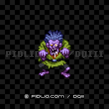 グールの画像：SFC版ドラクエ3の敵・モンスター図鑑 ／ ドラゴンクエスト3攻略