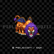 ライオンヘッドの画像：SFC版ドラクエ3の敵・モンスター図鑑 ／ ドラゴンクエスト3攻略