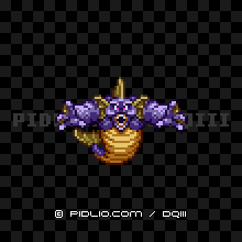 キングマーマンの画像：SFC版ドラクエ3の敵・モンスター図鑑 ／ ドラゴンクエスト3攻略