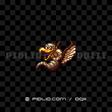 メイジキメラの画像：SFC版ドラクエ3の敵・モンスター図鑑 ／ ドラゴンクエスト3攻略