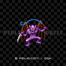 サタンパピーの画像：SFC版ドラクエ3の敵・モンスター図鑑 ／ ドラゴンクエスト3攻略