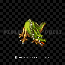 ドラゴンの画像：SFC版ドラクエ3の敵・モンスター図鑑 ／ ドラゴンクエスト3攻略