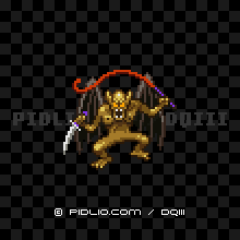 バルログの画像：SFC版ドラクエ3の敵・モンスター図鑑 ／ ドラゴンクエスト3攻略