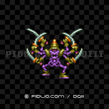 ソードイドの画像：SFC版ドラクエ3の敵・モンスター図鑑 ／ ドラゴンクエスト3攻略