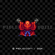 デビルウィザードの画像：SFC版ドラクエ3の敵・モンスター図鑑 ／ ドラゴンクエスト3攻略