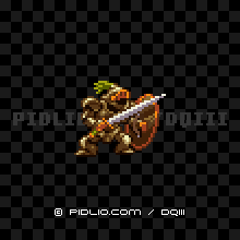 カンダタこぶん2の画像：SFC版ドラクエ3の敵・モンスター図鑑 ／ ドラゴンクエスト3攻略