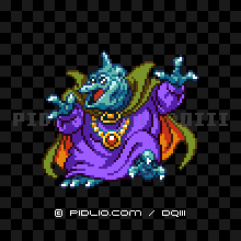 バラモスブロスの画像：SFC版ドラクエ3の敵・モンスター図鑑 ／ ドラゴンクエスト3攻略