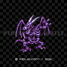 バラモスゾンビの画像：SFC版ドラクエ3の敵・モンスター図鑑 ／ ドラゴンクエスト3攻略