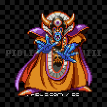 ゾーマの画像：SFC版ドラクエ3の敵・モンスター図鑑 ／ ドラゴンクエスト3攻略