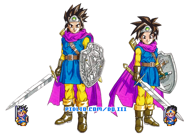 勇者（主人公）：SFC版ドラクエ3の職業紹介 ／ ドラクエ3攻略